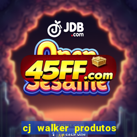 cj walker produtos onde comprar